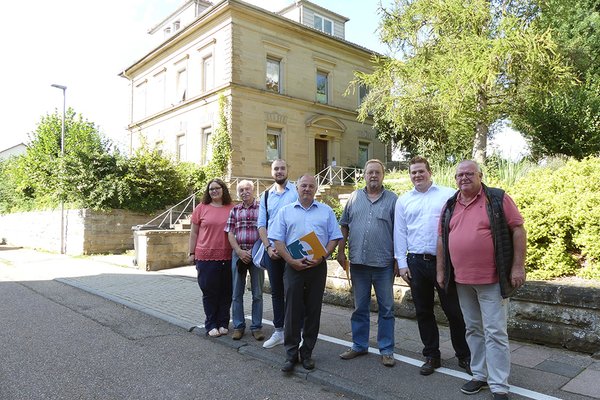 v.l. Kristine Dimitriou, Werner Förster (SPD Eppingen), Jan Kulka (Jusos Heilbronn), Josip Juratovic, Hans Gerd Hockenberger (SPD Eppingen), Markus Schnizler und Gunter Seitz (SPD Eppingen)