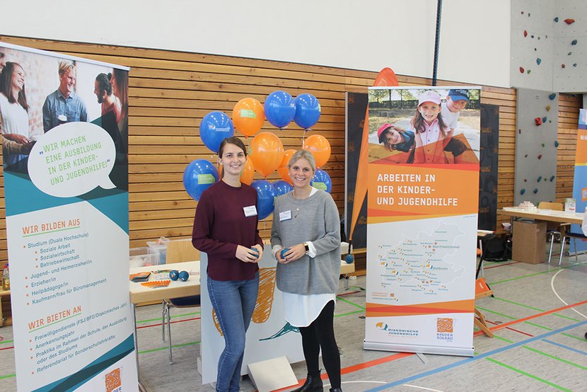 Messestand auf dem Eppinger Jobstart-Treff